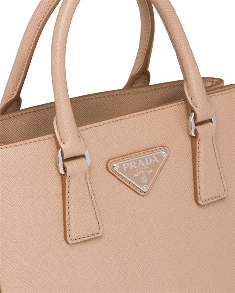 prada cammeo saffiano|Cameo Beige Prada Galleria Saffiano leather micro.